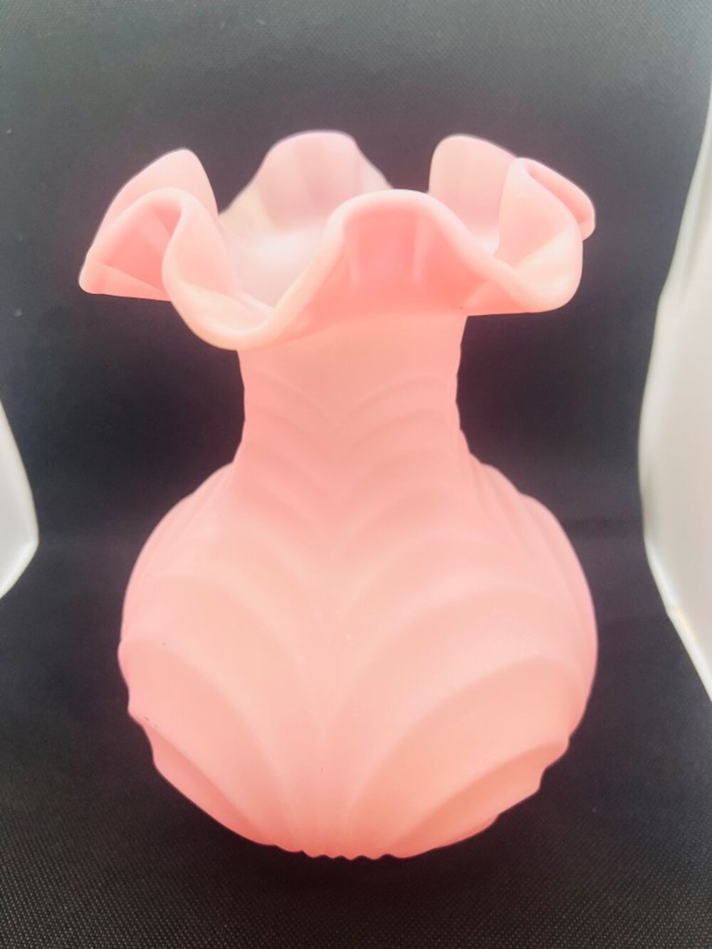 Fenton Rose Pink Drapery Vase Drape Pattern READ - Picture 10 of 15
